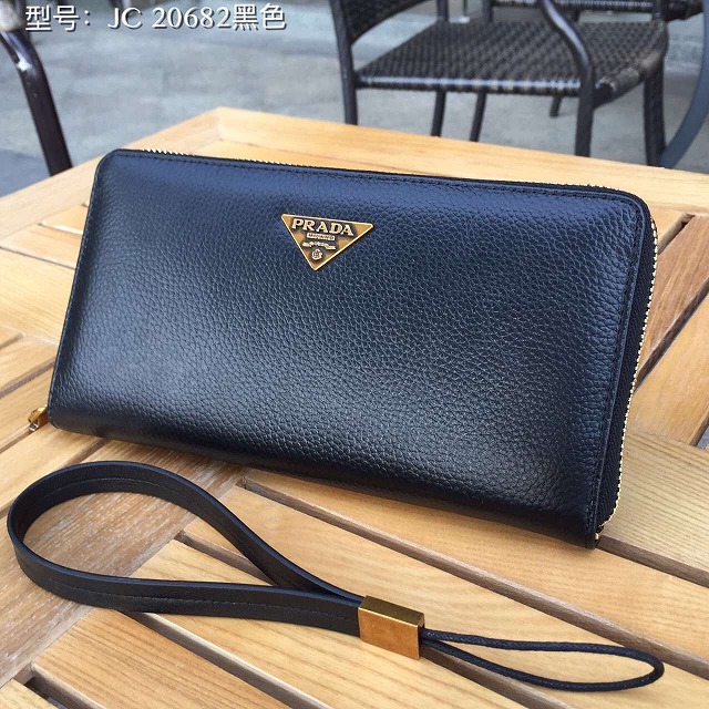 GH-JC20682　PRADA2015年男性用　手持ち財布　カーフ