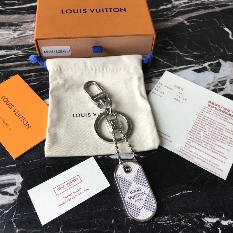 ルイヴィトン LOUISVUITTON 057-M63618Y 2018年新作 ポルトクレ・タブ モノグラム ID キーリング バッグペンダント 飾り物