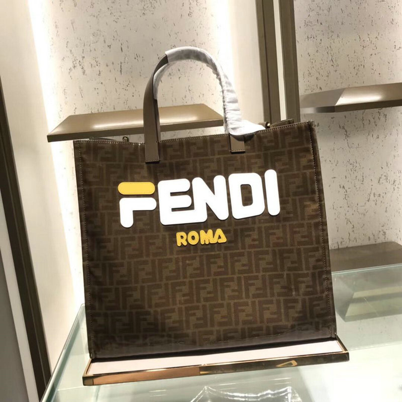 フェンディ  FENDI DDB-FDB18009B 2018年最新作 ショッピングバッグ トートバッグ ハンドバッグ