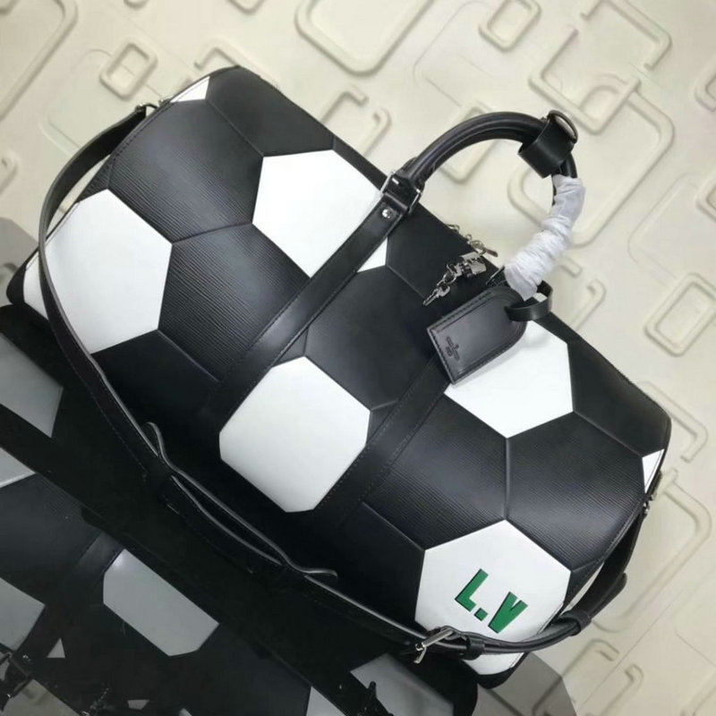 商品名称：ルイヴィトン　025-M52187　2018年新品　キーポル・バンドリエール 50　ボストンバッグ　旅行カバン50　トラベル　短期旅行　ショルダー付き　バッグ