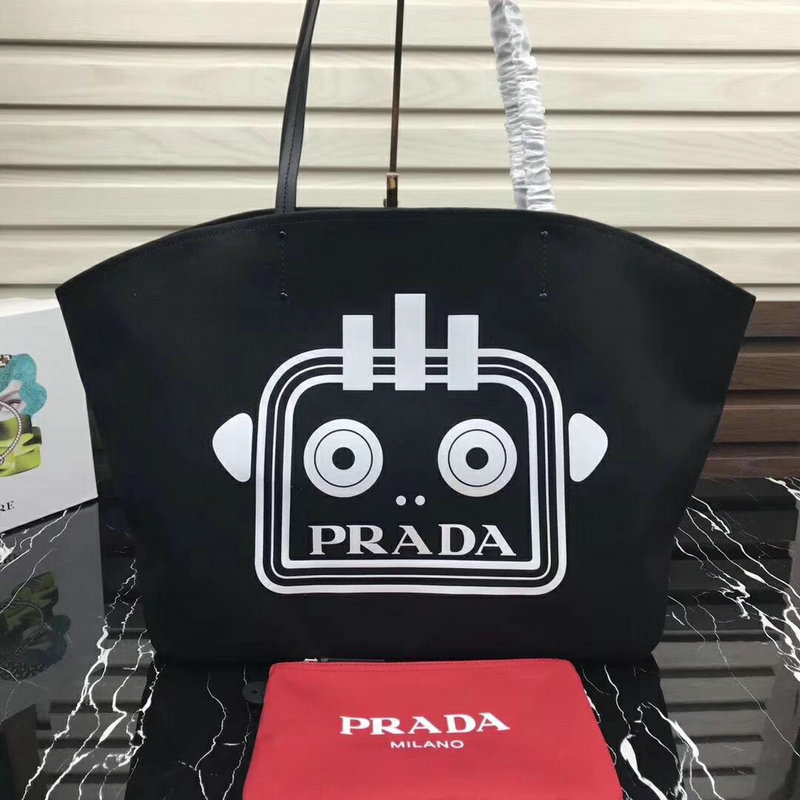 商品名称：プラダ 025-PD1BG220L　2018年最新作 ハンドバッグ ショッピングバッグ トートバッグ キャンパス