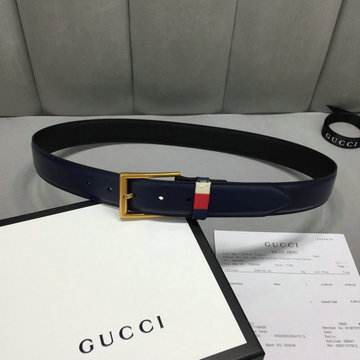 商品名称：グッチ GUCCI  057-GGP19001 2019年最新入荷 ベルト ダブルG バックル 幅3.5cm レザー
