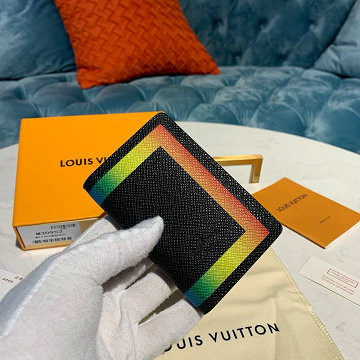 ルイヴィトン LOUISVUITTON  057-M30183 2019年最新入荷 オーガナイザー ドゥ ポッシュ カードケース タイガレザー 黒