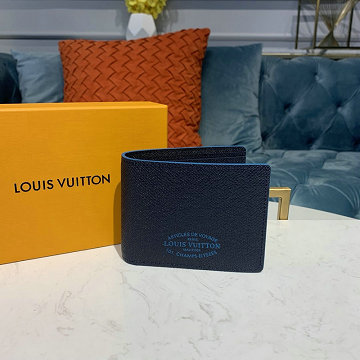 ルイヴィトン LOUISVUITTON  057-M30381 2019年最新入荷 ポルトフォイユ ミュルティプル ショートウォレット 二つ折り短財布 タイガレザー