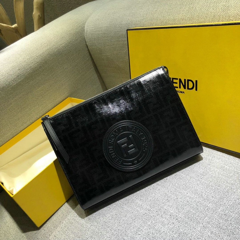 フェンディ FENDI BXN-FD5042 2019年最新作 クラッチバッグ 手持ちかばん メンズ レザー