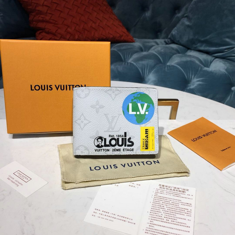 ルイヴィトン LOUISVUITTON 057-M67819 2019年最新入荷 ポルトフォイユ ミュルティプル 二つ折り短財布 カードケース 札入れ モノグラムキャンパス