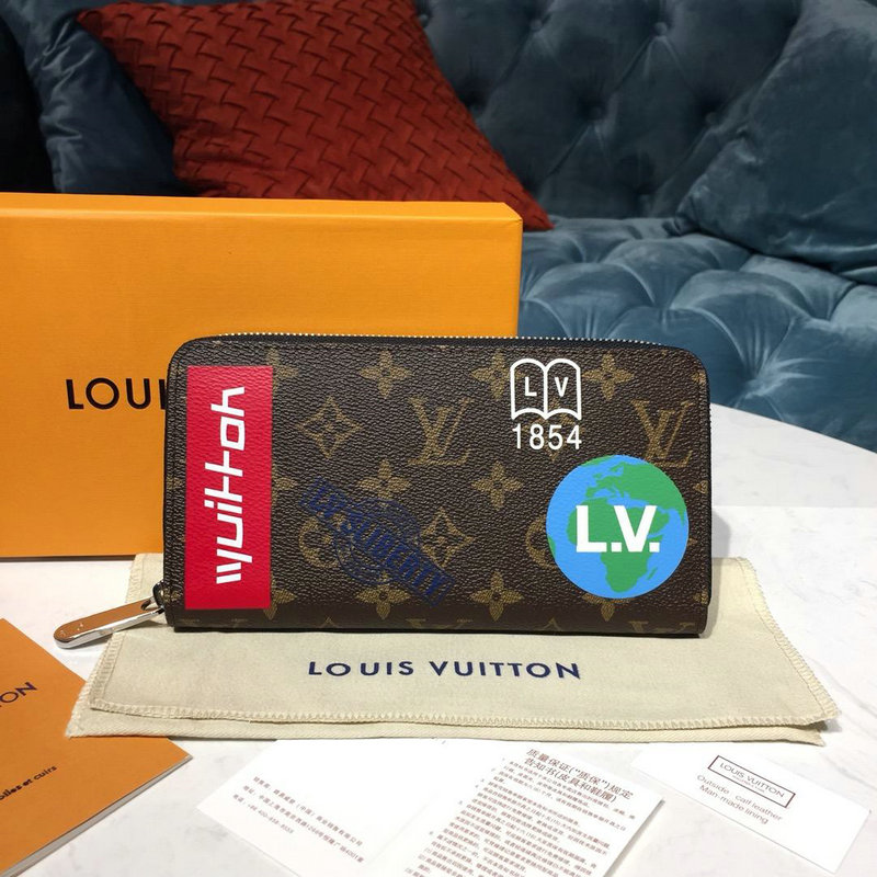 ルイヴィトン LOUISVUITTON 057-M67826 2019年最新入荷 ジッピー オーガナイザー ウォレット ラウンドファスナー長財布 モノグラムキャンパス