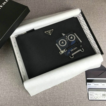 プラダ PRADA JS-PD2NG005J 2020年最新入荷 手持ちかばん クラッチバッグ セカンドバッグ カーフレザー
