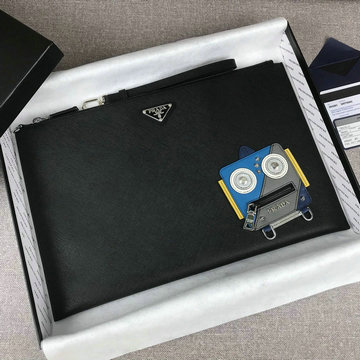 プラダ PRADA JS-PD2NG001R 2020年最新入荷 手持ちかばん クラッチバッグ セカンドバッグ カーフレザー
