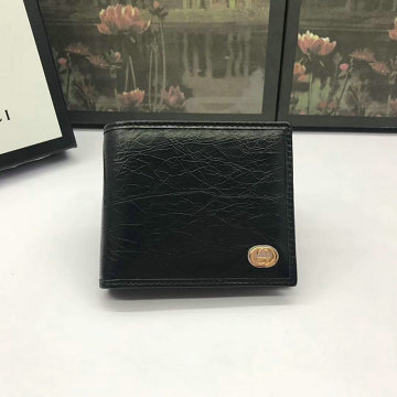 グッチ GUCCI  057-GG575985 2019年最新入荷 ふたつ折り短財布 ショートウォレット カードケース 札入れ カーフレザー