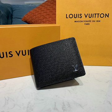 ルイヴィトン LOUISVUITTON 057-M30295  2020年最新入荷 ポルトフォイユ ミュルティプル 二つ折り短財布 ショートウォレット タイガレザー