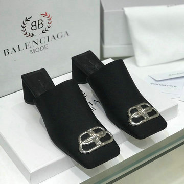 商品名称：バレンシアガ BALENCIAGA 26-BAJ20012L 2020年夏最新入荷 ダブルスクエア サンダル ハイヒールシューズ ミュール 靴 レディースシューズ サマーサンダル