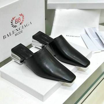 商品名称：バレンシアガ BALENCIAGA 26-BAJ20012P 2020年夏最新入荷 ダブルスクエア サンダル ハイヒールシューズ ミュール 靴 レディースシューズ サマーサンダル