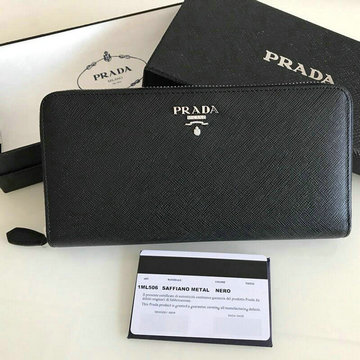 プラダ PRADA 99-PD1M1188ZS 2020年最新入荷 ジッピーウォレット ファスナー長財布 カーフレザー