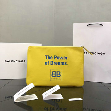 バレンシアガ BALENCIAGA GH-BA92298Y  2021年最新入荷 手持ちかばん クラッチバッグ ポーチ セカンドバッグ カーフレザー