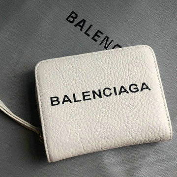 バレンシアガ BALENCIAGA GH-BAS19002B 2021年最新入荷 ジッピーウォレット ファスナー短財布 ショートウォレット 小銭入れ カーフレザー