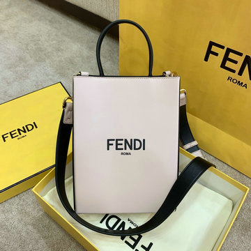 フェンディ FENDI BXN-FD56813B 2021年最新作 パック ショッピングバッグ スモールバッグ トートバッグ ハンドバッグ 2way ショルダーバッグ