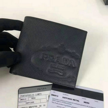 商品名称：プラダ PRADA 99-PD2M0513ZK　2021年最新入荷 二つ折り短財布 ショートウォレット カードポケット 札入れ レザー
