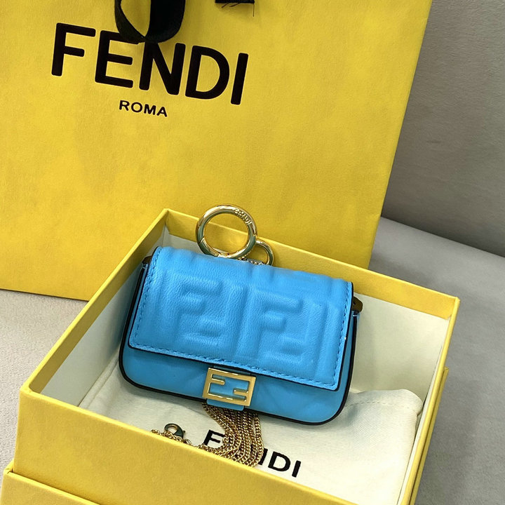 フェンディ FENDI 168-FD0136FL　2021年最新入荷 バゲットポーチ ミニ クラッチバッグ 小銭入れ 短財布 手持ちかばん