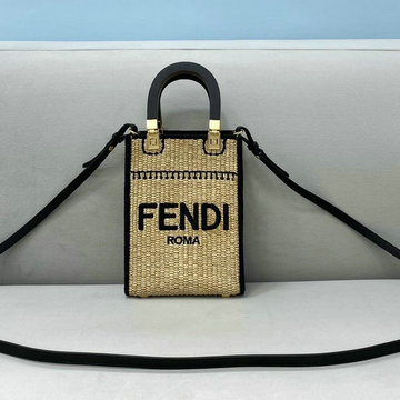 商品名称：フェンディ FENDI 168-FD8376BBK　2021年最新入荷 サンシャイン ショッパー スモール トップハンドルバッグ トートバッグ 2way ショルダーバッグ
