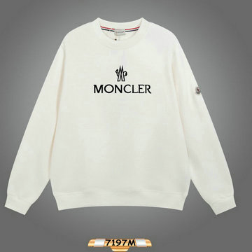 商品名称：モンクレール MONCLER MS-WYMC23012 2023年秋冬最新入荷 スウェットシャツ ロングスリーブ トップス 長袖 クルーネック カジュアル 男女兼用