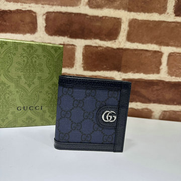 グッチ GUCCI 057-GG732016BSL 2023年最新入荷 オフィディア GG カードケース 二つ折り短財布 ショートウォレット 札入れ カード入れ