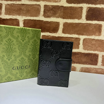 グッチ GUCCI 057-GG724562PBK 2023年最新入荷 二つ折り短財布 ショートウォレット パスポート カードケース