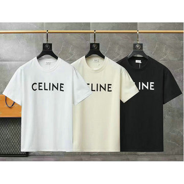 セリーヌ CELINE MS-CDCE23001　2023年最新入荷 Tシャツ 半袖 ショートスリーブ スウェットシャツ 短袖 トップス レジャーシャツ 男女兼用