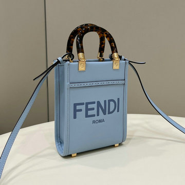 フェンディ FENDI 168-FD8376QL 2023年最新入荷 サンシャイン ショッパー スモール トップハンドルバッグ トートバッグ 2way ショルダーバッグ