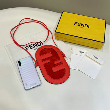 フェンディ FENDI 168-FD8526RD 2023年最新入荷 携帯電話ポーチ スリム クラッチバッグ 斜め掛け ショルダーバッグ クロスボディバッグ スマートフォンケース レディースかばん