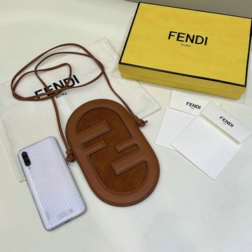 フェンディ FENDI 168-FD8526TH  2023年最新入荷 携帯電話ポーチ スリム クラッチバッグ 斜め掛け ショルダーバッグ クロスボディバッグ スマートフォンケース レディースかばん
