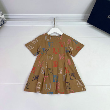 商品名称：バーバリー BURBERRY JS-TYBR23004 2023年夏最新入荷 子供服 ショートスリーブ ワンピース ガールズ ロング スカート
