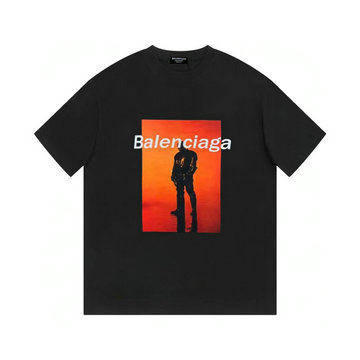 バレンシアガ BALENCIAGA MS-TDBA230092023年最新入荷 Tシャツ 半袖 ショートスリーブ スウェットシャツ 短袖 クルーネック トップス レジャーシャツ