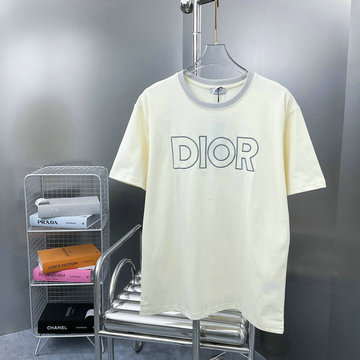クリスチャンディオール CHRISTIAN DIOR MS-TDCD23010 2023年最新入荷 Tシャツ 半袖 ショートスリーブ スウェットシャツ 短袖 クルーネック トップス