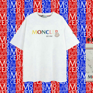 モンクレール MONCLER MS-TDMC23011 2023年最新入荷 Tシャツ 半袖 ショートスリーブ スウェットシャツ 短袖 クルーネック トップス レジャーシャツ