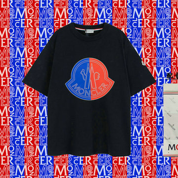 モンクレール MONCLER MS-TDMC23012 2023年最新入荷 Tシャツ 半袖 ショートスリーブ スウェットシャツ 短袖 クルーネック トップス レジャーシャツ