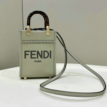 フェンディ FENDI 168-FD8376CDG 2023年最新入荷 サンシャイン ショッパー スモール トップハンドルバッグ トートバッグ 2way ショルダーバッグ