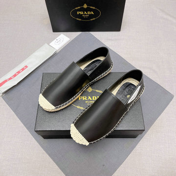 プラダ PRADA MS-PDJ23021 2023年最新入荷 エスパドリーユシューズ ローファー フラットシューズ メンズシューズ カジュアルシューズ 靴