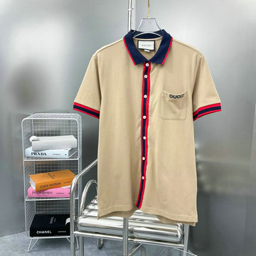商品名称：グッチ GUCCI MS-TDGG23048 2023年春夏最新入荷 ポロシャツ 半袖 ショートスリーブ スウェットシャツ 短袖 トップス レジャーシャツ