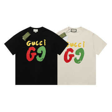グッチ GUCCI MS-TDGG23050 2023年最新入荷 Tシャツ 半袖 ショートスリーブ スウェットシャツ 短袖 クルーネック トップス レジャーシャツ
