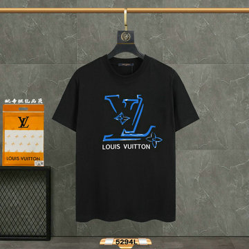 商品名称：ルイヴィトン LOUISVUITTON MS-TDLV23132 2023年最新入荷 Tシャツ 半袖 ショートスリーブ スウェットシャツ 短袖 クルーネック トップス レジャーシャツ 男女兼用