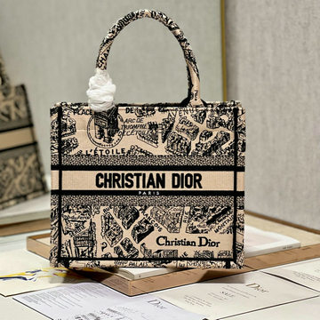 クリスチャンディオール CHRISTIAN DIOR 057-CD1265BLXS 2023年最新入荷 Book Tote ブック トップハンドルバッグ トートバッグ ハンドバッグ