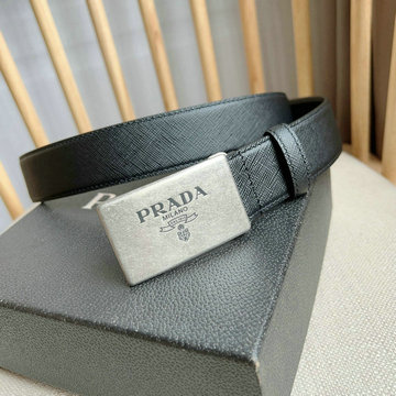 商品名称：プラダ PRADA GH-PDP24006J 2023年最新入荷 ベルト 幅3.5cm カーフレザー