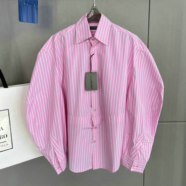 商品名称：バレンシアガ BALENCIAGA XG-CCBA24002 2024年春夏最新入荷 ワイシャツ ロングスリーブ ブラウス シャツ ロングスリーブ レジャーシャツ長袖