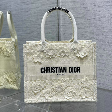 クリスチャンディオール CHRISTIAN DIOR 99-CD1265CHBS 2024年最新入荷 Book Tote ブック トップハンドルバッグ トートバッグ ハンドバッグ