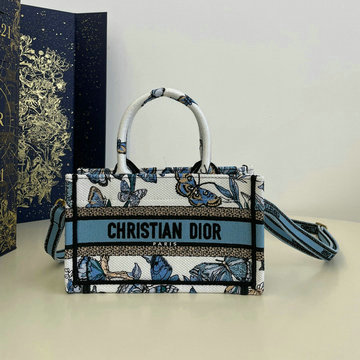 商品名称：クリスチャンディオール CHRISTIAN DIOR 99-CD5573HDBS 2024年最新入荷 Book Tote ブック トートバッグ ミニ ストラップ付き ハンドバッグ
