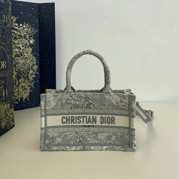 クリスチャンディオール CHRISTIAN DIOR 99-CD5573LHHS 2024年最新入荷 Book Tote ブック トートバッグ ミニ ストラップ付き ハンドバッグ