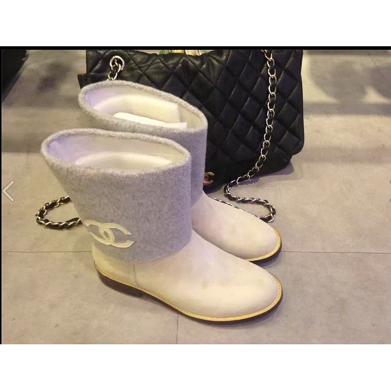 2014年新作品　【CHANELシャネル】ブーツ　カシミヤ　XML1063