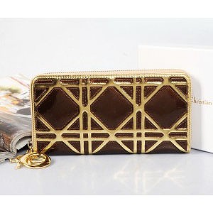 DIOR＆クリスチャン?ディオール　ファスナー財布　MU6801