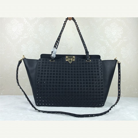 新作品 2014【Valentino ヴァレンティノ】レディース ハンドバッグスタッズ付き SS3-1917